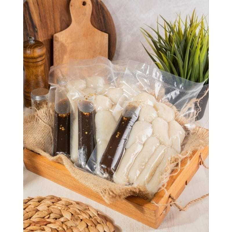 

Pempek Kapal Selam dan Lenjer Best Seller isi 6