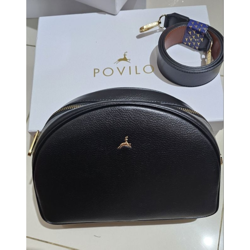 Preloved Povilo Bag Martabag Povilo Hitam