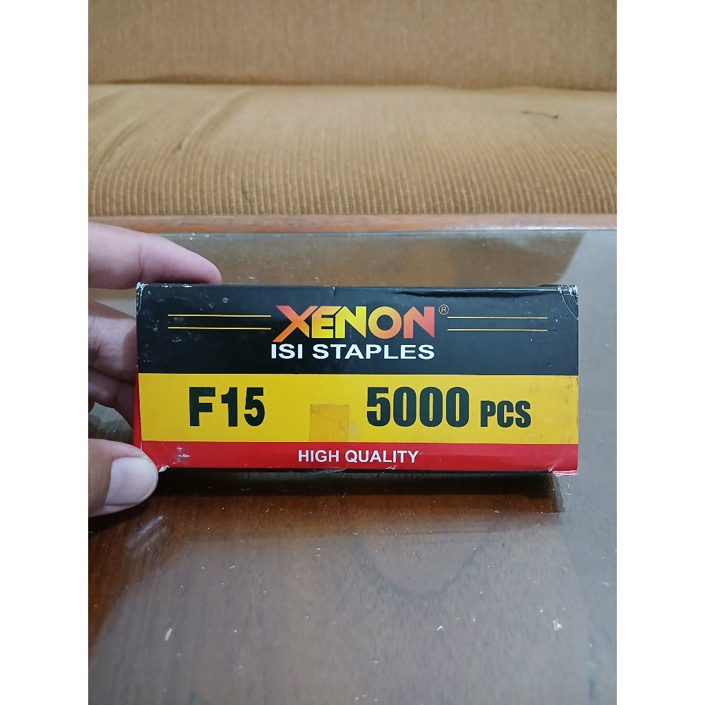 

XENON Refill Isi Staples Paku Tembak F15 / Isi Mata Staples Air Nailer Stapler Gun 5000pcs