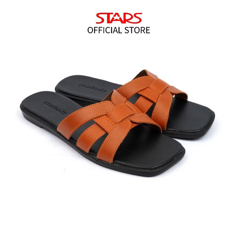 STARLADY Sandal wanita  Calbical Coklat