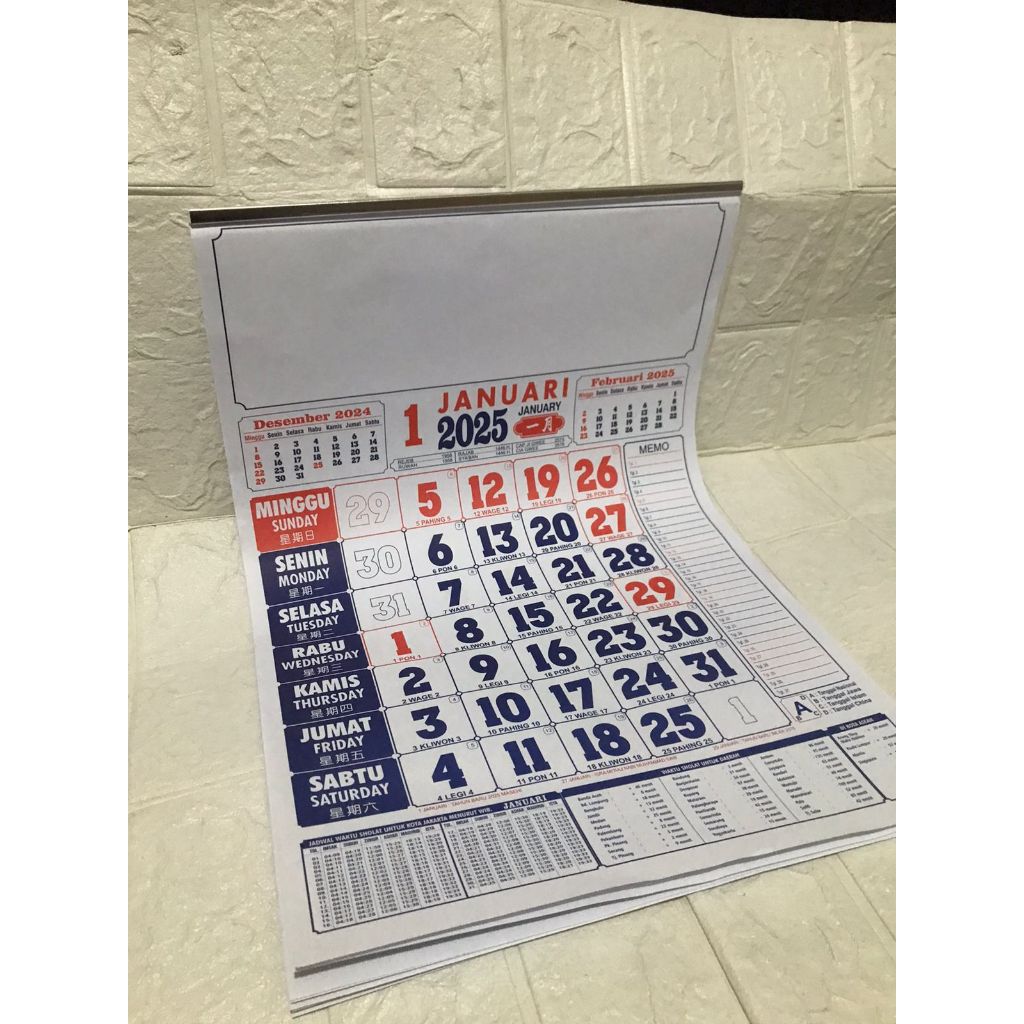 

kalender kerja medium/kk kecil 2025 - kk kecil th DAN ARAB