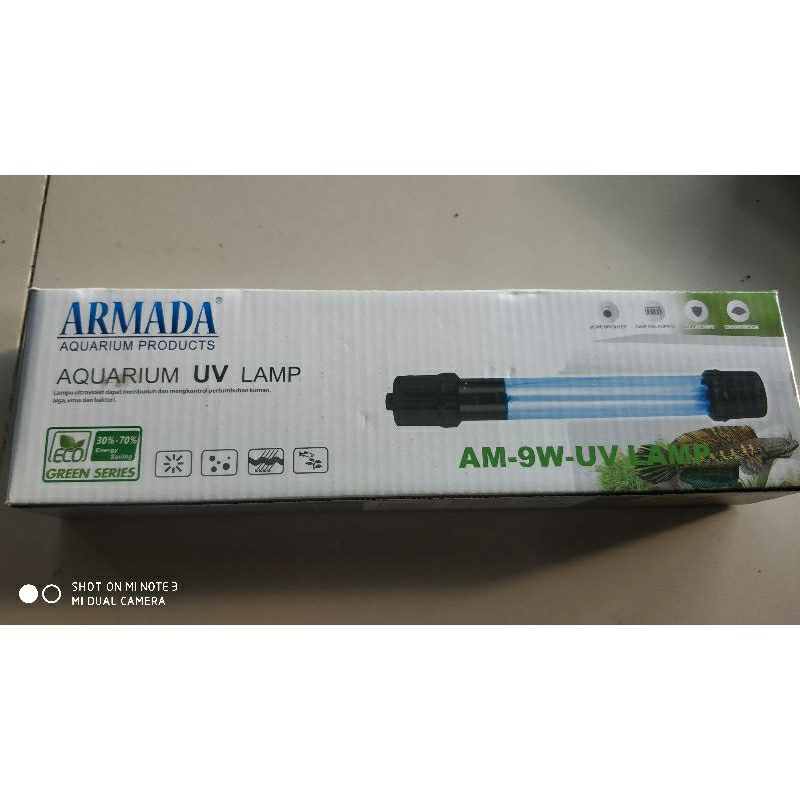 Lampu UV Aquarium 5 7 9 Watt Armada