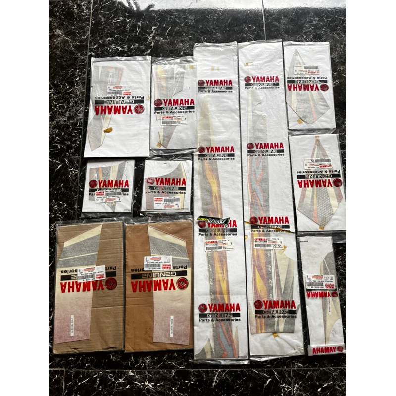 STRIPING GRAPHIC F1ZR FIZR 2004 MERAH PUTIH ORIGINAL ORI