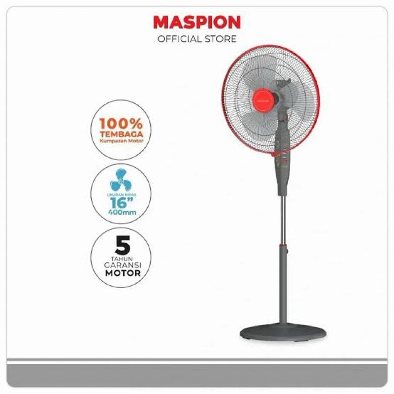 Stand Fan Maspion EX 172S / Kipas angin Berdiri Maspion 172 S Termurah