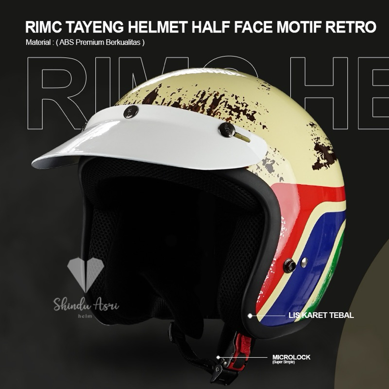 HELM SADA TAYENG VINTAGE