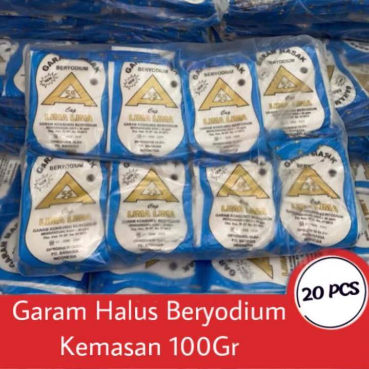 

Murah Garam Dapur Segita Mas Isi 20Pcs