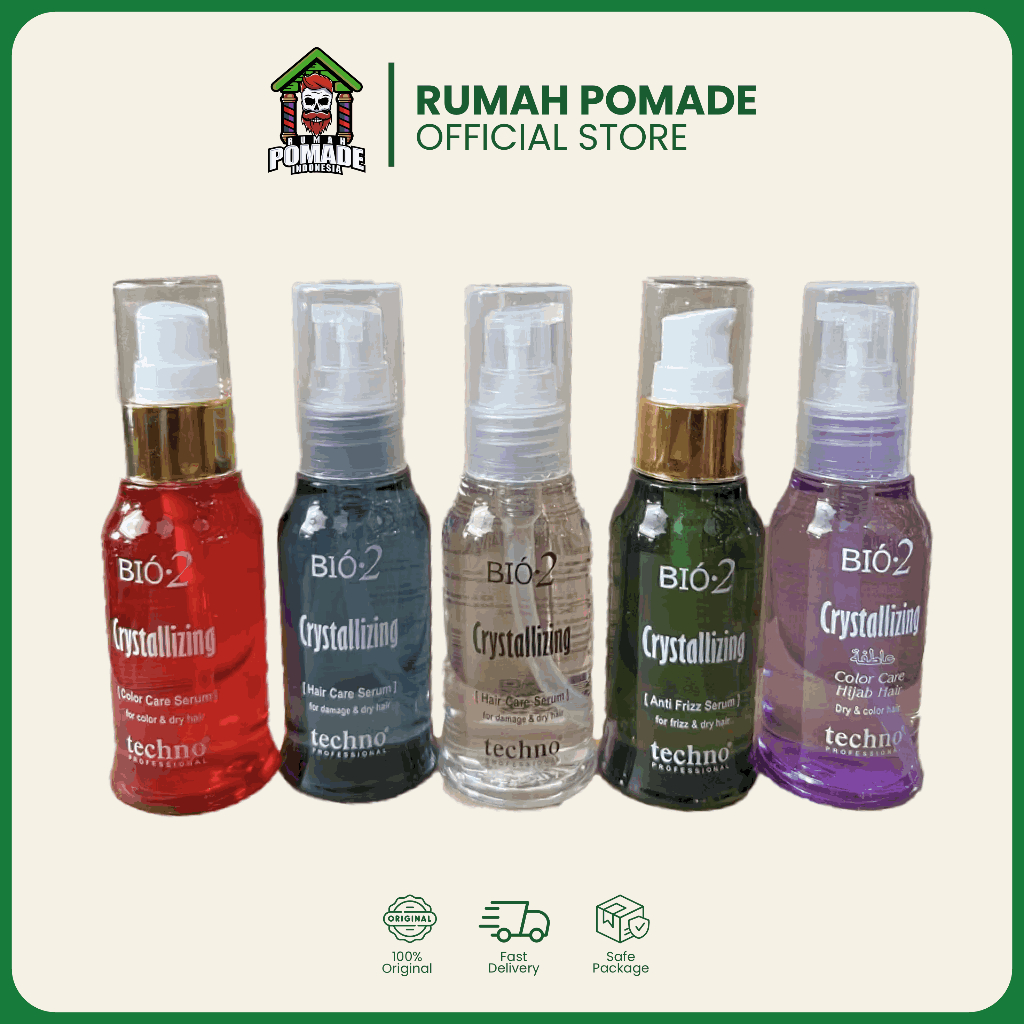 Techno BIO 2 HAIR SERUM Mini 70 ML - Vitamin Rambut Bio2 Serum Original