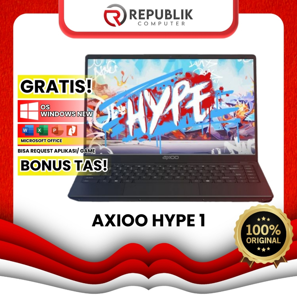 LAPTOP AXIOO HYPE 1 TERBARU TERMURAH RAM BESAR