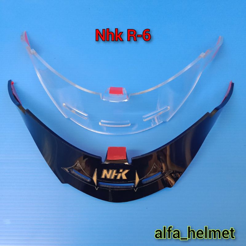 Spoiler Helm NHK R-6 / Spoiler NHK R-6 • akrilik