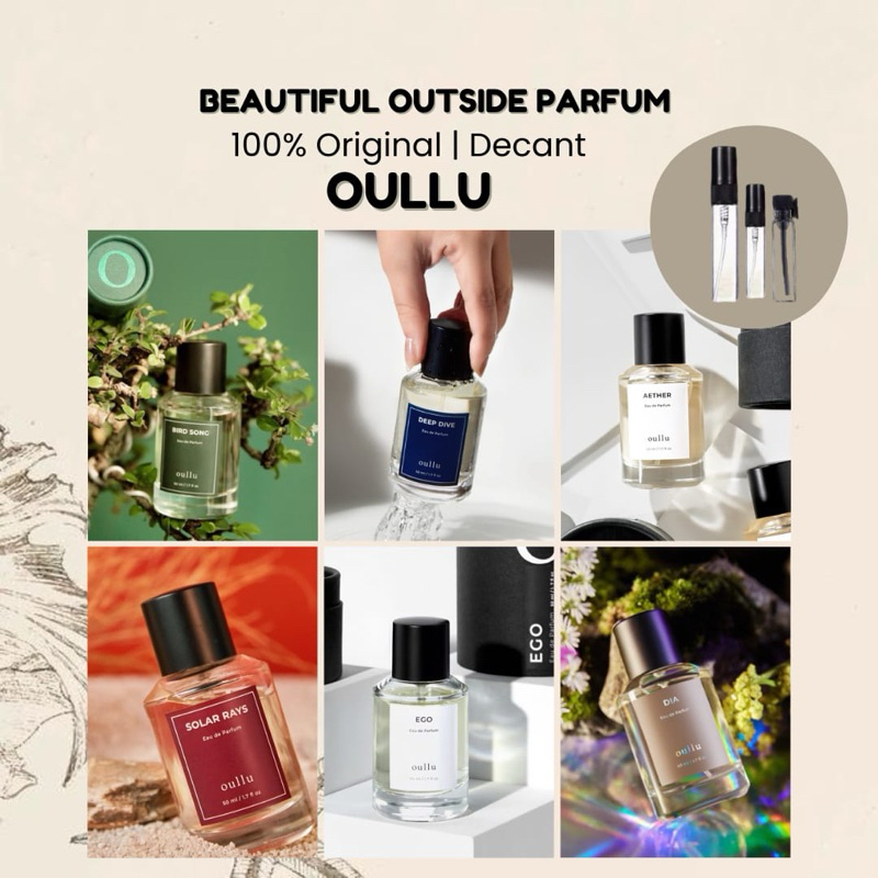 Share in Jar Decant Parfum Perfume Oullu Bird Song Aether Zephyr Umbra