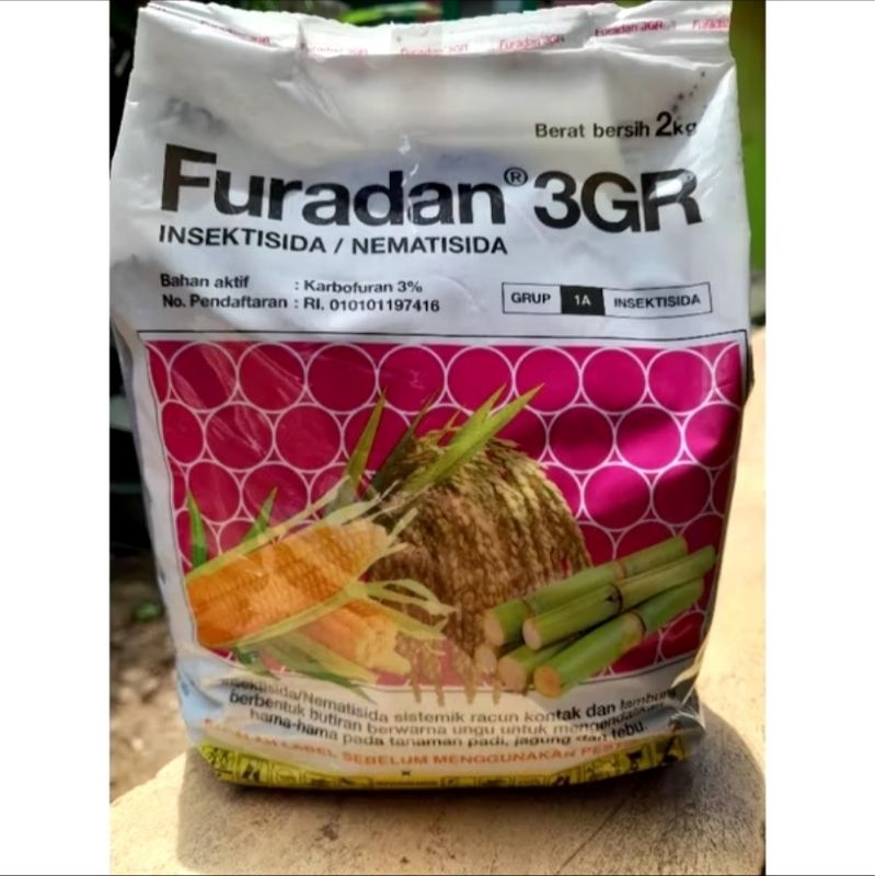 Furadan 3GR 1kg Insektisida Furadan Nematisida Furadan Pembasmi Hama Pestisida Furadan