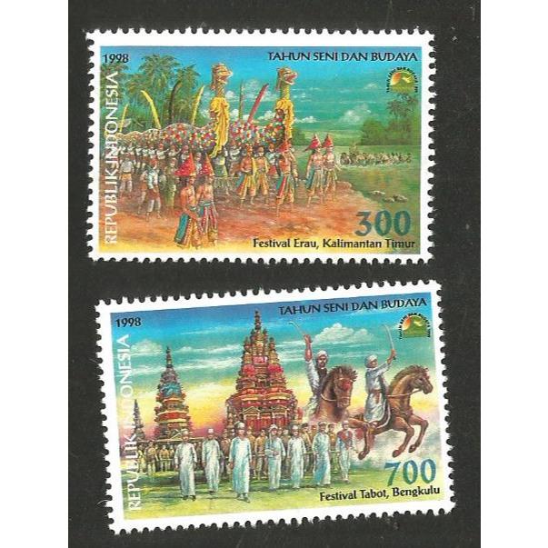 

A 9101 SET LENGKAP PRANGKO INDONESIAA TEMA TAHUN SENI DAN BUDAYA (FESTIVAL TABOT DAN FESTIVAL ERAU) DENGAN KONDISI MNH MINT NEVER