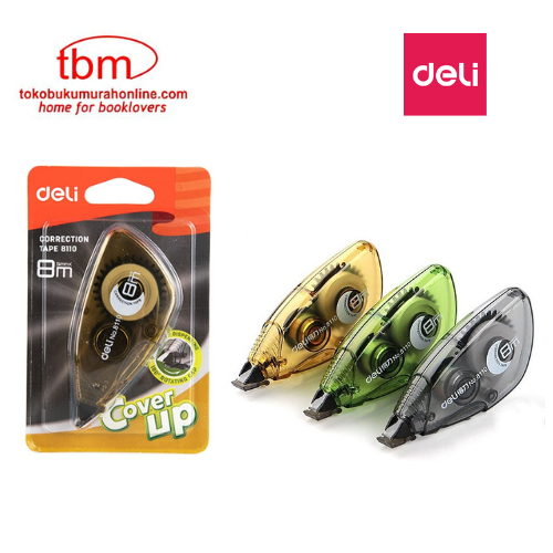 

DELI - Correction Tape E8110 5MMX8M / Correction Pen