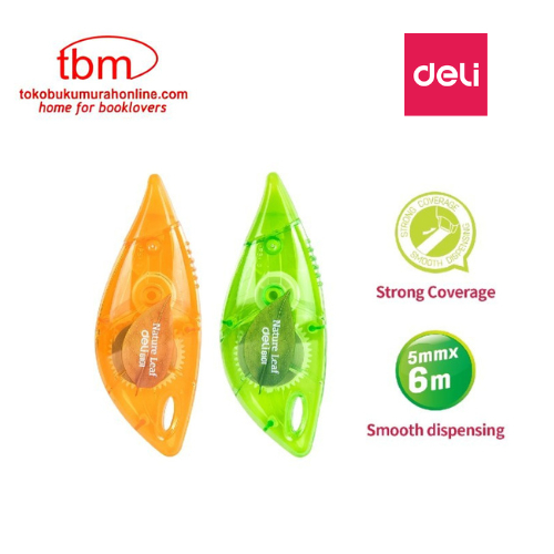 

DELI Tip Ex Kertas / Correction Tape Desain Unik Untuk Sekolah E8101