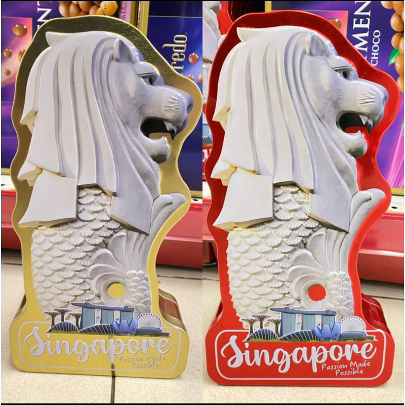 

Alessio Chocolate ALM Merlion Singapore Kaleng 180gr/ oleh-Oleh singapore / coklat singapore