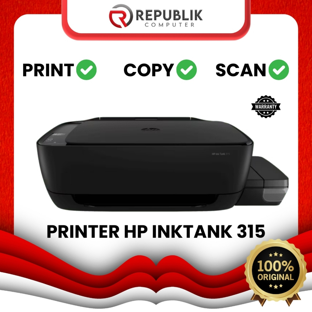printer HP inktank 315