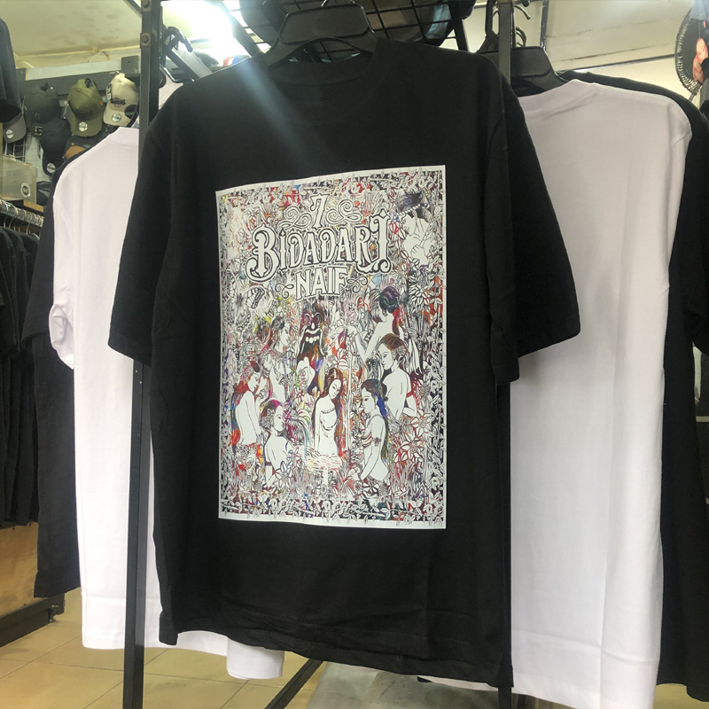 Kaos Naif Band 7 Bidadari Tshirt Bahan 100% Cotton Kombed 30s | Size S M L XL XXL 3XL 4XL