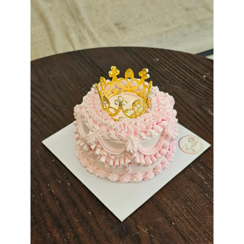 cake princess korean cake kue mahkota cake mahkota korean cake kue kaca cake mirror kado ultah hadia