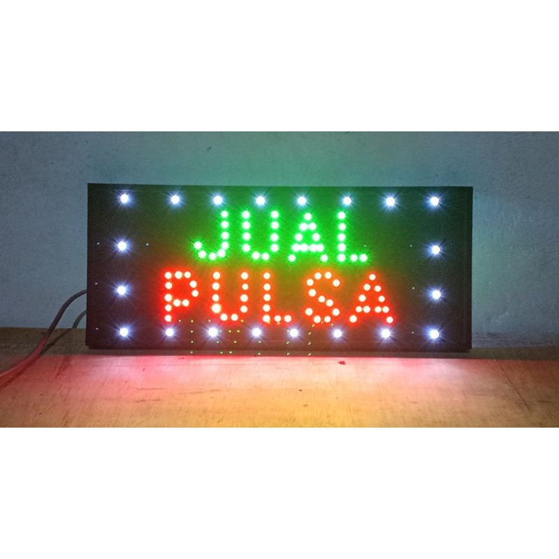 papan lampu LED JUAL PULSA