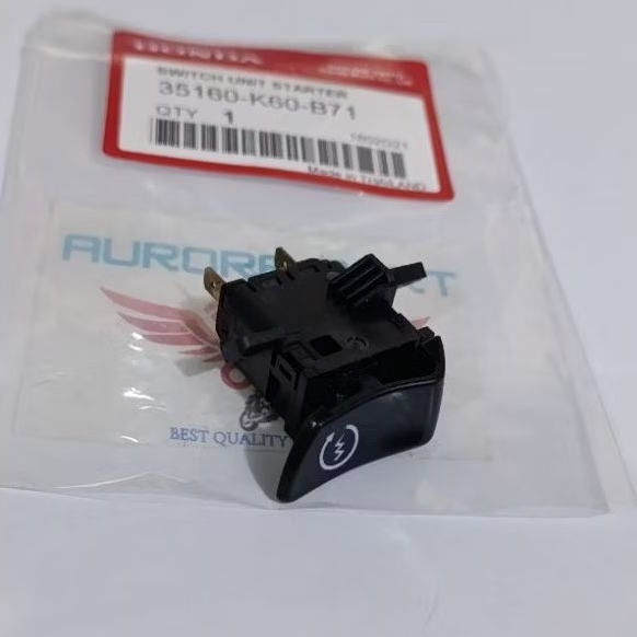 Tombol Saklar Stater Vario 125 150 160 New Switch Starter K60