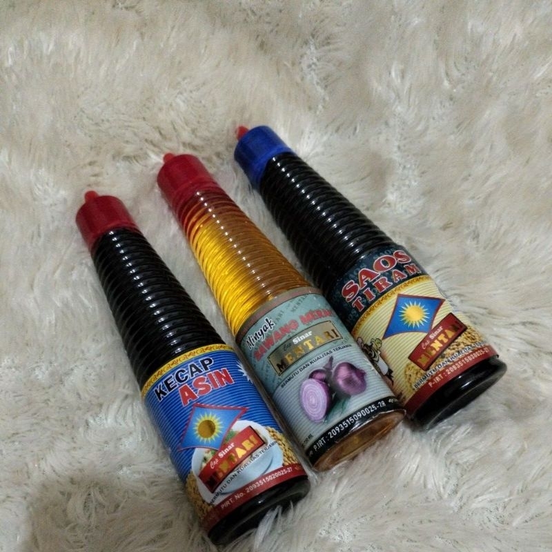 

paket 3c kecap asin,minyak bawang merah,saos titam