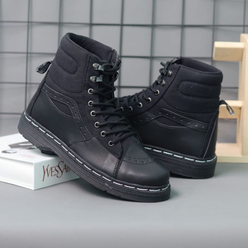 SEPATU BOOTS PRIA DOCMART ORIGINAL KERJA TRENDY
