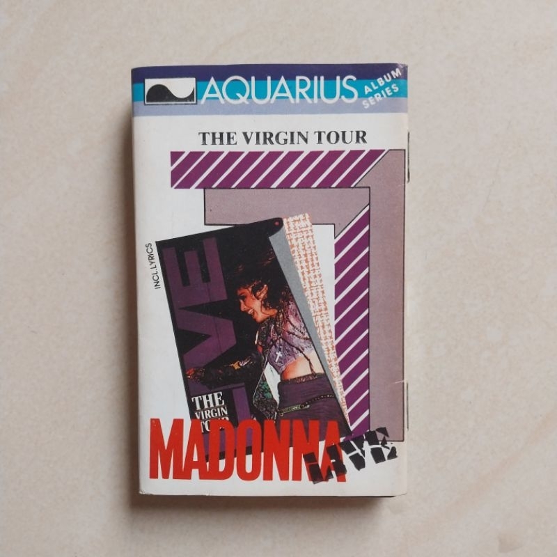 KASET MADONNA LIVE THE VIRGIN TOUR