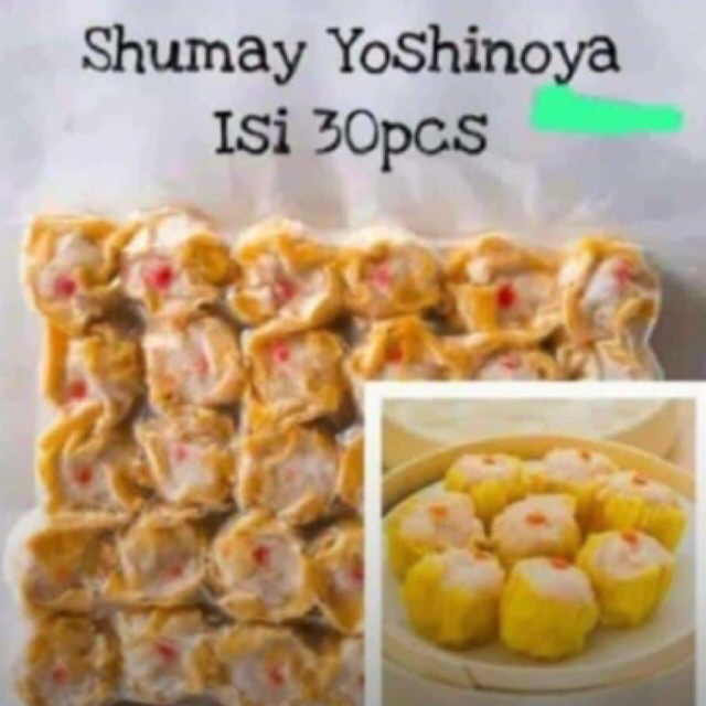 

Siomay Yoshinoya Isi 30