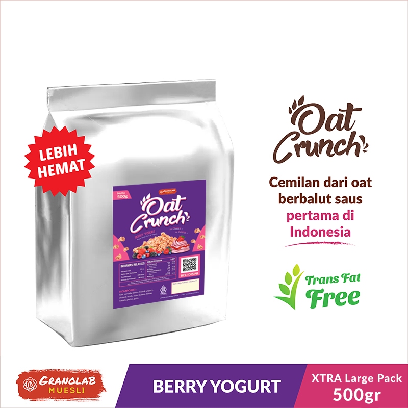

RB Granola 500 gr Berry Yogurt Oat Crunch - Granolab Muesli