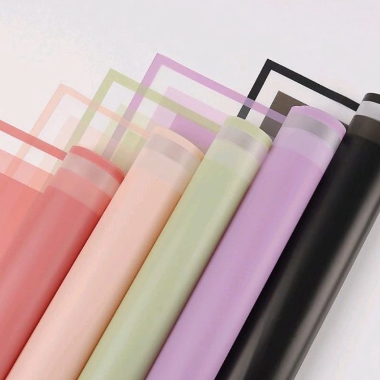 

Produk Hemat 2 Lembar Kertas Buket Cellophane Doff Border