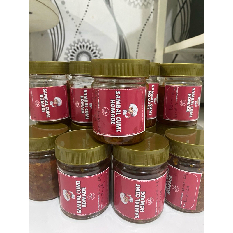 

sambal cumi enak gurih pedas 100 gr