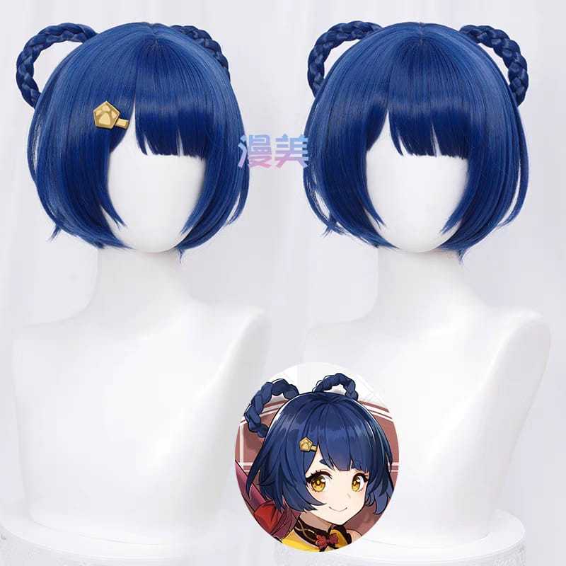 WAIFUKU - PO Wig Cosplay Xiangling Genshin Impact Asli Brand Manmèi Womanmei Ywailisi Alice