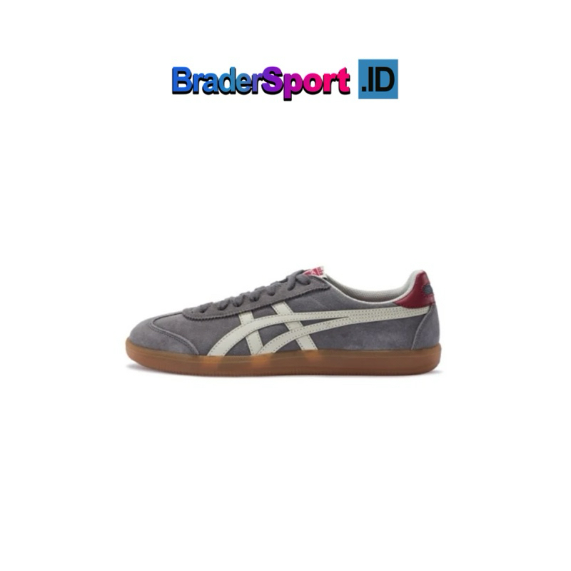 Sepatu Sneakers Onitsuka Tiger Tokuten Grey White Red