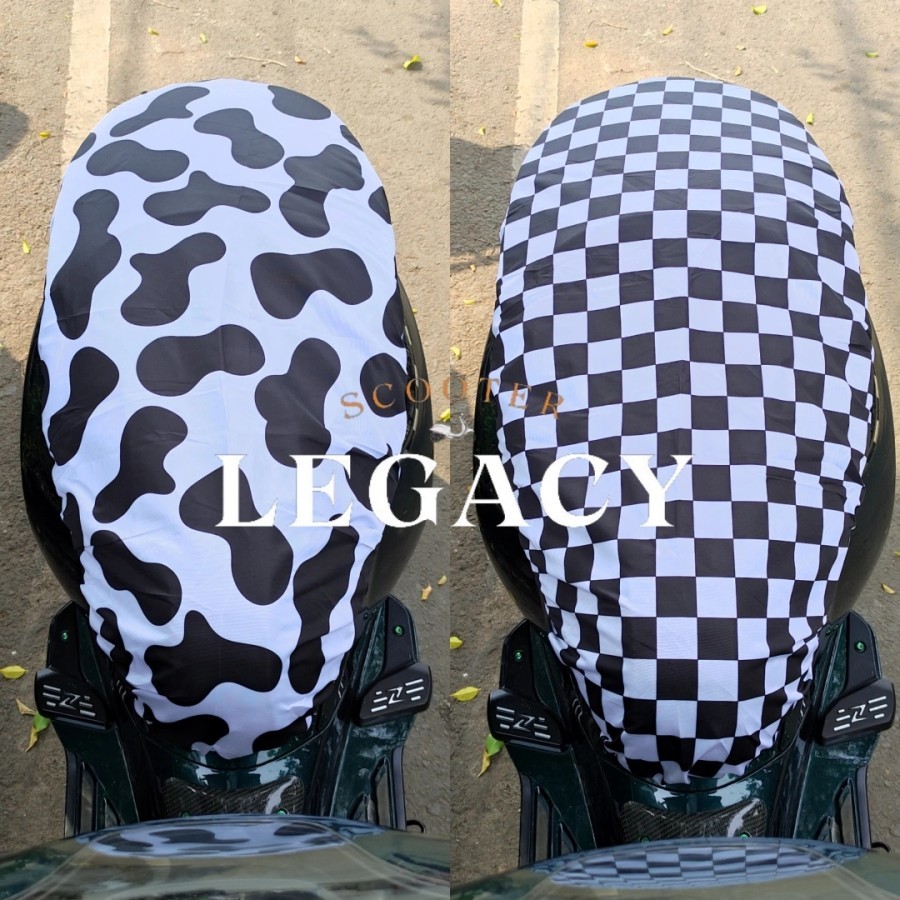 Sarung Jok Cover Seat Model Retro ARVI Vespa Nmax Aerox PCX Vario