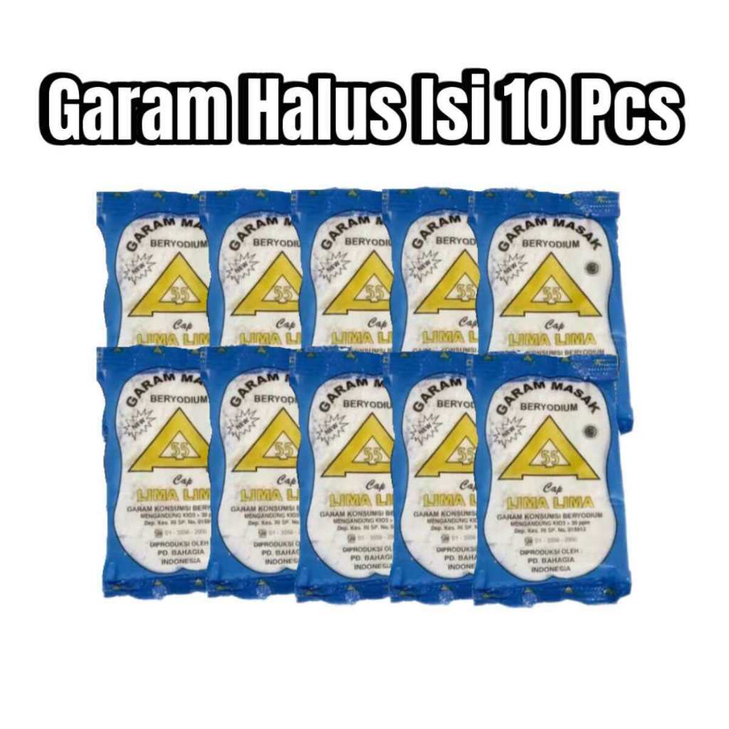 

Garam Konsumsi Halus Isi 15 Pcs