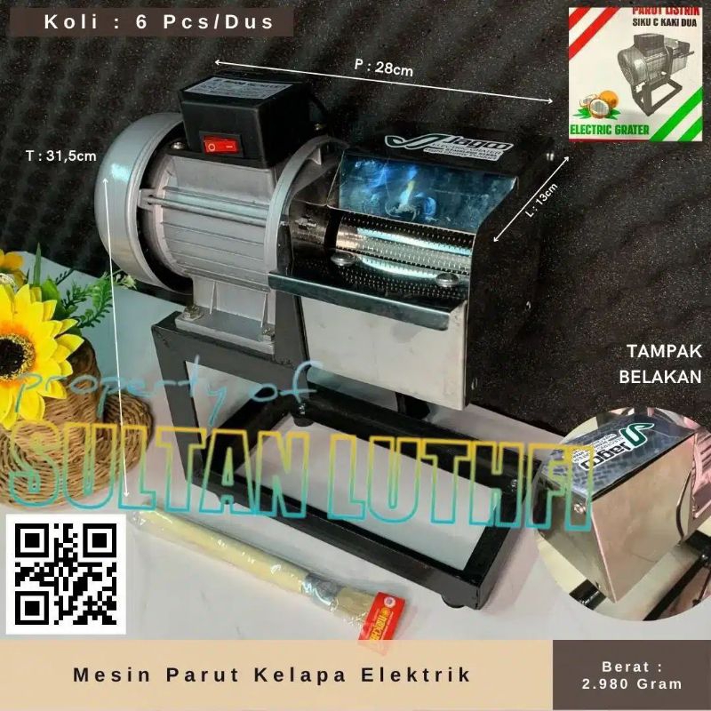 Mesin Parut Kelapa Elektrik alat parut kelapa parutan serbaguna parutan