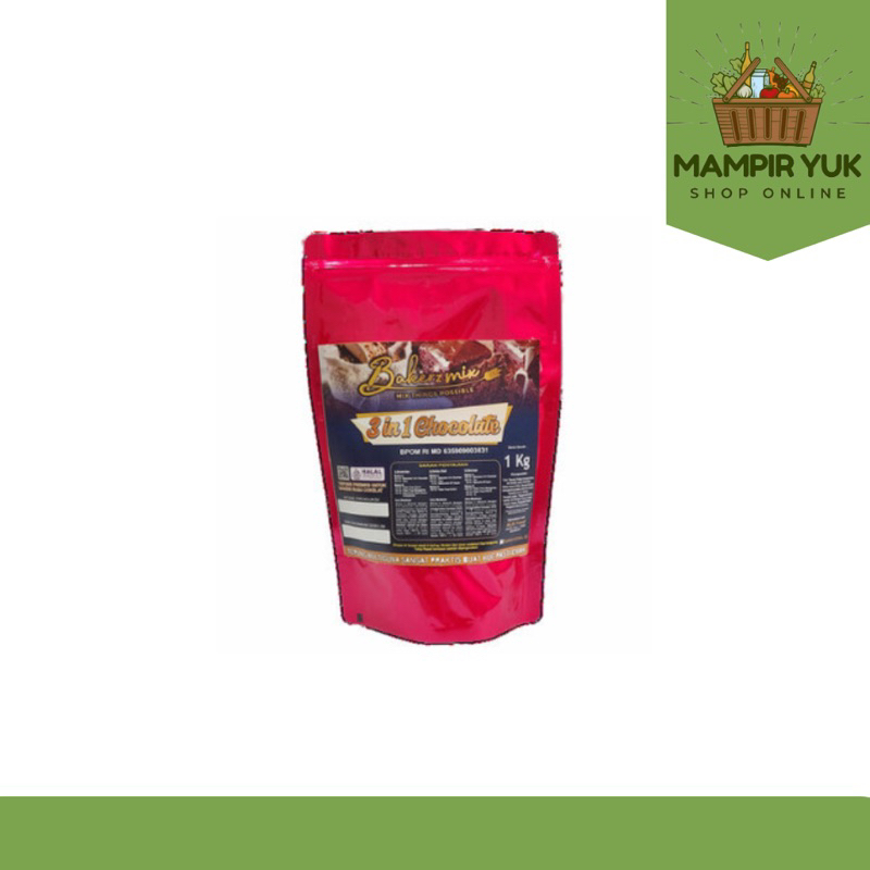 

Bakerzmix permix 3 in chocolate 1kg | mampiryuk
