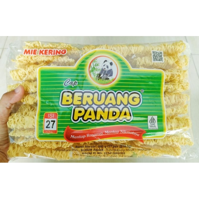 

Mie Kering Cap Beruang Panda 500 Gr