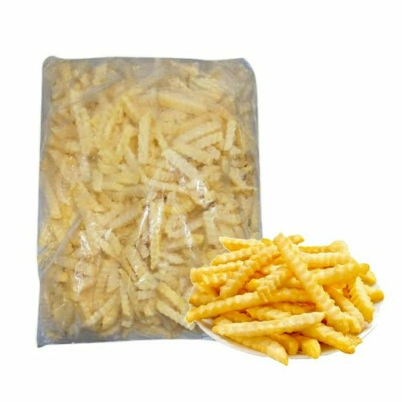 

Kentang SNOWVALLEY CRINKLE CUT 2 KG KEMASAN POLOS