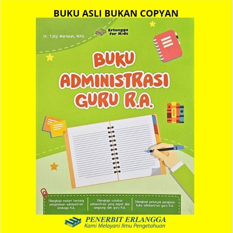BUKU ADMINISTRASI GURU RA ERLANGGA
