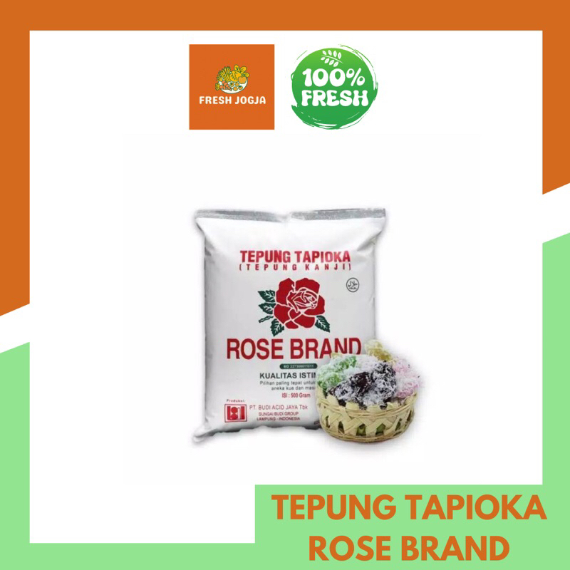 

Tepung Tapioka Rose Brand 500gr | Fresh Jogja