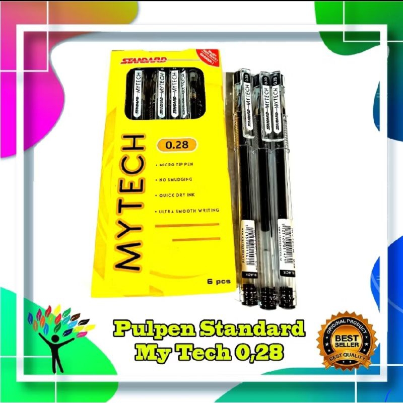 

MY TECH / HI TECH STANDARD 1 PACK ISI 6