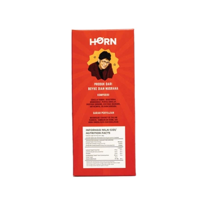 HORN by Dr. Boyke - Suplemen Serbuk Stamina Pria - Cokelat /