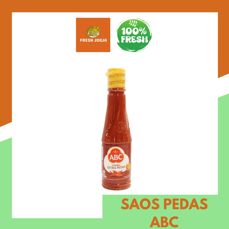 Saos Pedas ABC botol 135ml | Fresh Jogja