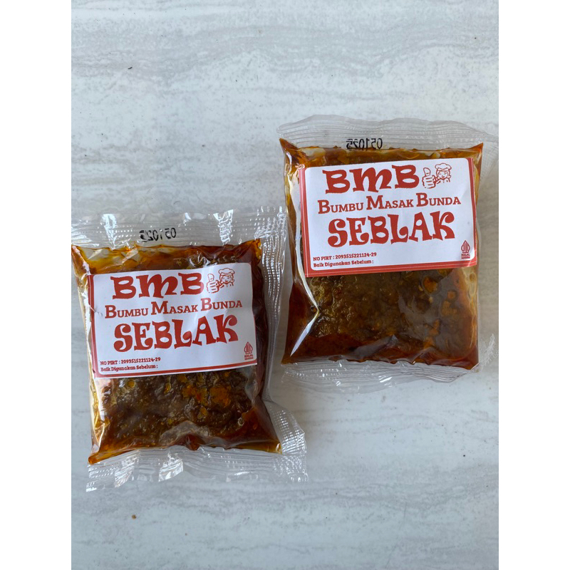 

BUMBU MASAK INSTAN SEBLAK