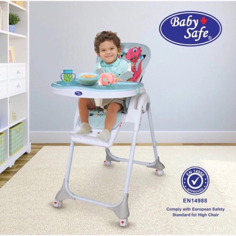 BABY SAFE HIGH CHAIR / BABY SAFE HC006 / KURSI MAKAN BAYI