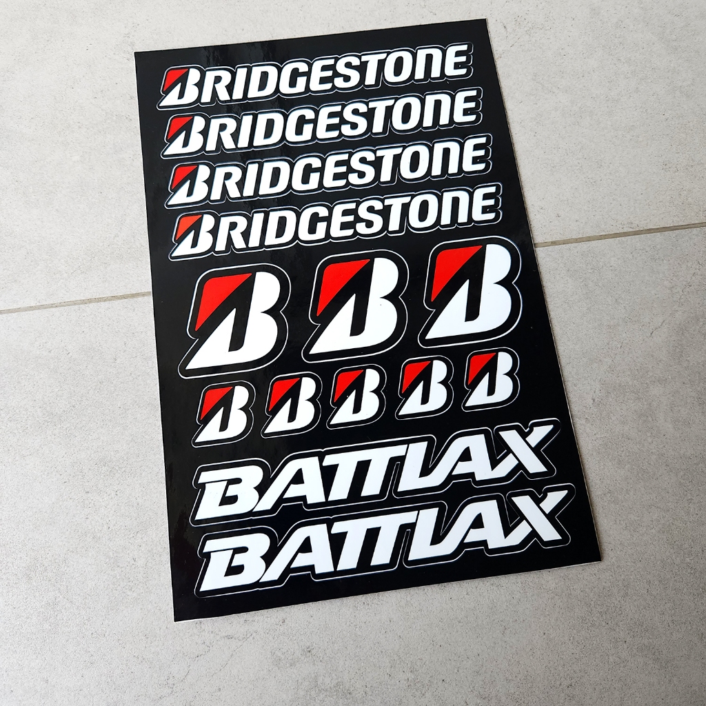 Stiker Sticker Bridgestone Battlax