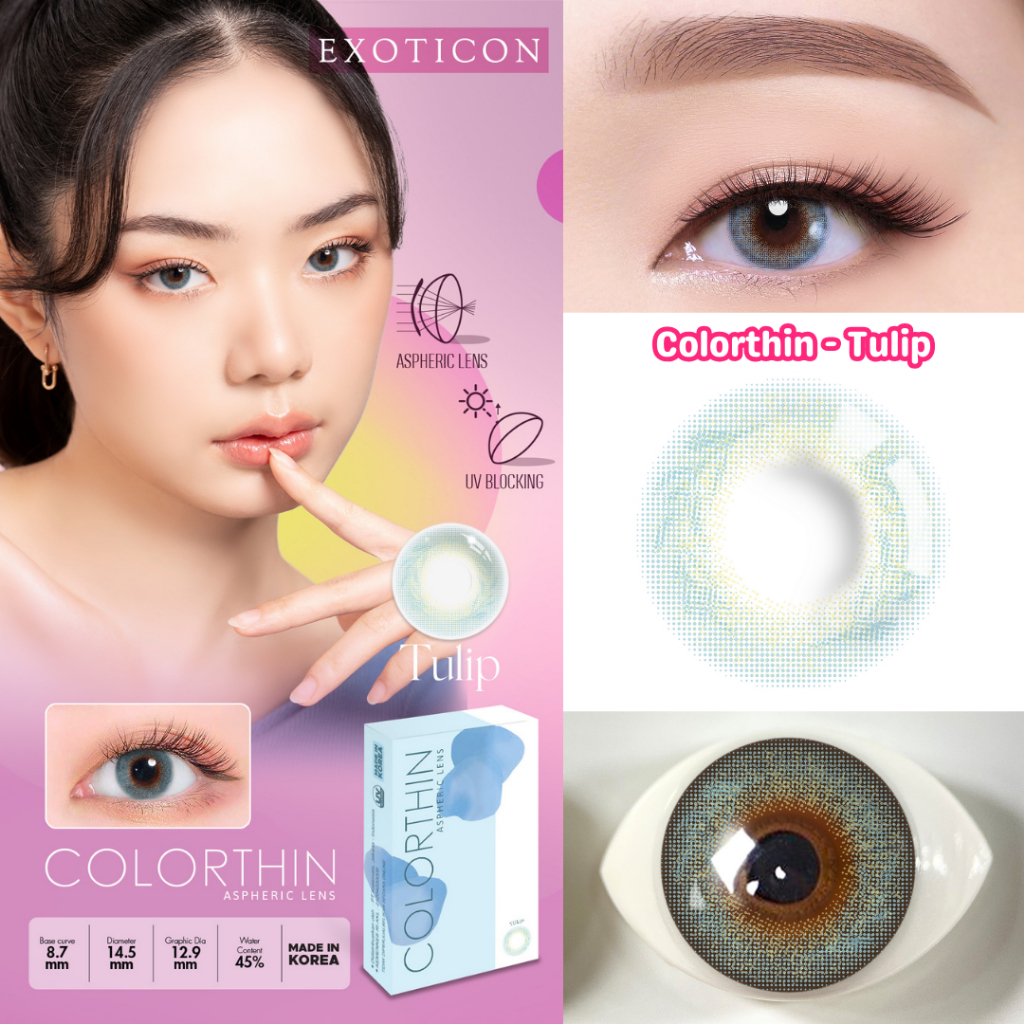 Exoticon Softlens - Colorthin - Tulip