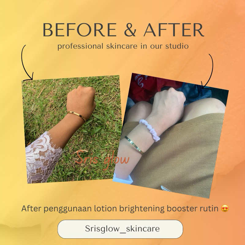 LOTION BRIGHTENING BOOSTER AMAN 100% BPOM | PEMUTIH BADAN | LOTION PEMUTIH BADAN BPOM | LOTION WHITE