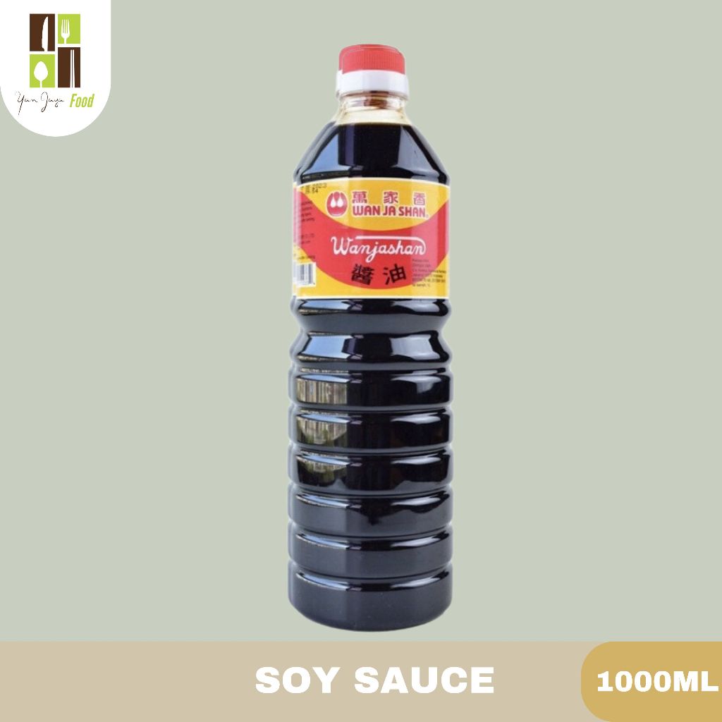 

Wanjashan Soy Sauce / Kecap Asin Jepang / Kecap Asin Khas Jepang / Soy Sauce 1000ml